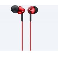 sony mdrex110lp inear headphones red