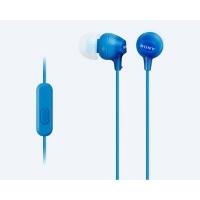 sony mdrex15ap inear headphones blue