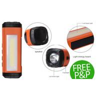 Solar Powered Bluetooth Speaker + Flash Light - FREE POSTAGE