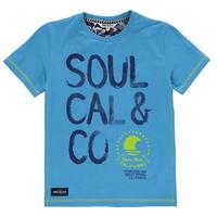 SoulCal Large Logo T Shirt Junior Boys