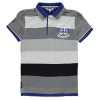 soulcal double collar polo shirt junior boys