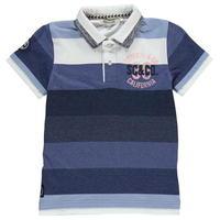 SoulCal Double Collar Polo Shirt Junior Boys