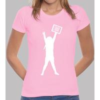 solidarity pink girl - the girl in the tablet