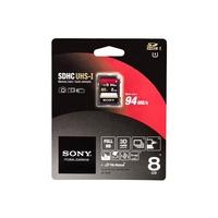 Sony SF8UX 8Gb Class 10 SDHC Memory Card UHS-I 94MB/s