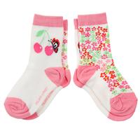 Socks In Pack Of 2 - White quality kids boys girls