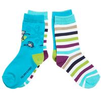 socks in pack of 2 turquoise quality kids boys girls