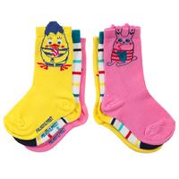 socks yellow quality kids boys girls