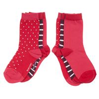 socks pack of 3 red quality kids boys girls