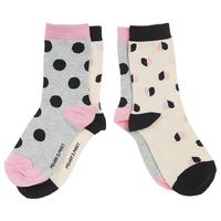 socks pack of 2 grey quality kids boys girls