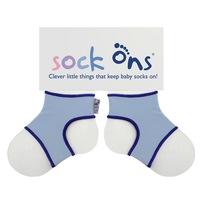 Sock Ons Keep Baby Sock Ons 12-18months Blue