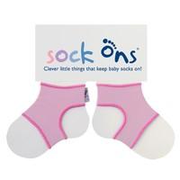 Sock Ons Socks - 6-12 Months, Baby Pink