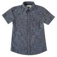 SoulCal Short Sleeve Denim Shirt Junior Boys