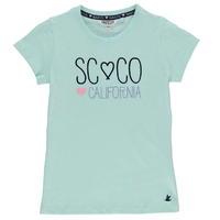 SoulCal Large Logo T Shirt Junior Girls