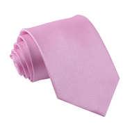 Solid Check Light Pink Tie