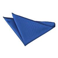 Solid Check Royal Blue Handkerchief / Pocket Square