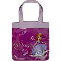 Sofia The First Girls Pink And Purple Shopping Or Sleepover Tote Bag