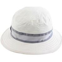 Soway Beachwear White and Grey Hat Small Edge women\'s Hat in white