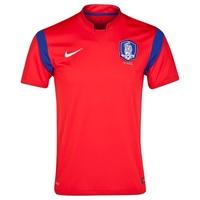 South Korea Home Shirt 2014 Red Red