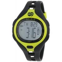 Soleus Dash Large Water Resistant Activity Tracker Watch - Black/Lime