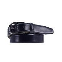 souled out black formal leather belt