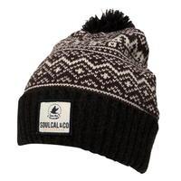 soulcal hail bobble hat mens