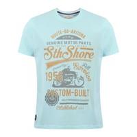 south shore route 68 blue t shirt