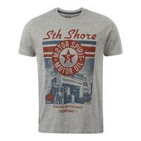 South Shore Motor Spirit grey t-shirt