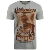 South Shore Cali 75 printed cotton t-shirt in grey