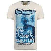 South Shore Cali 75 printed cotton t-shirt in white