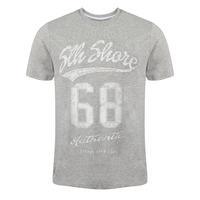 south shore sth shore 68 grey crew neck t shirt