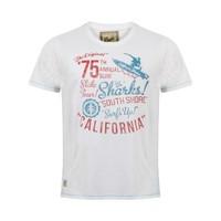 South Shore Sharks T-Shirt in Optic White