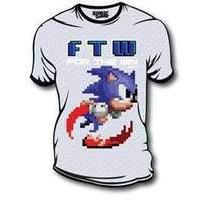 Sonic For The Win (Grey) T-Shirt (XL)