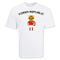 South Korea Mascot Soccer T-shir...