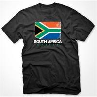 south africa soccer t shirt black