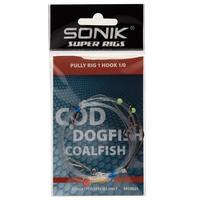 sonik pulley single hook rig size 10 multi multi