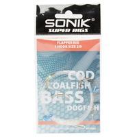 Sonik 1 Hook Flapper 2/0 Super Rig