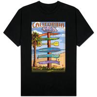 southern california beaches destination sign