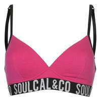 SoulCal Cotton Jaquard Bra Ladies