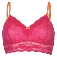 SoulCal Lace Crop Top Bra Ladies