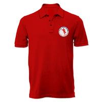 Soccer Star Coaching Dream Desire Polo Shirt (Red)