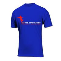 Soccer Star Coaching Dream Desire T-Shirt (Blue)