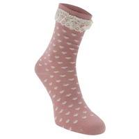 SoulCal 1 Pack Lace Ladies Socks