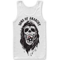 Sons Of Anarchy Men\'s Vest - Reaper Skull