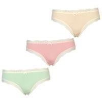 SoulCal 3 Pack Briefs Ladies