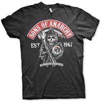 sons of anarchy t shirt redwood original patch