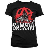 sons of anarchy womens t shirt samcro anarchy reaper