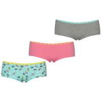 SoulCal 3 Pack Briefs Ladies