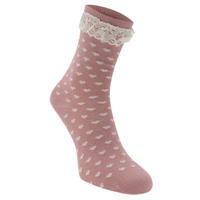 SoulCal 1 Pack Lace Ladies Socks