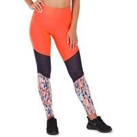 South Beach Ladies Vibrant Fitness Gym Workout Bottoms Leggings Trousers women\'s Tights in orange