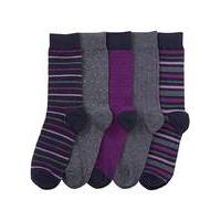 Southbay Pack of 5 Socks